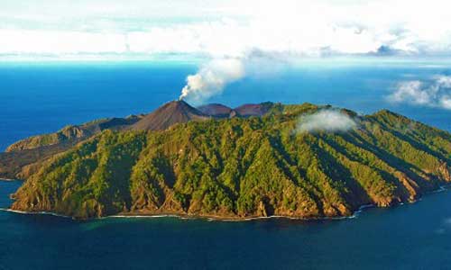 Barren Island Volcano