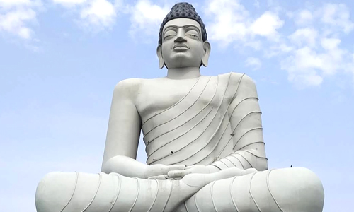 Dhyana Buddha statue