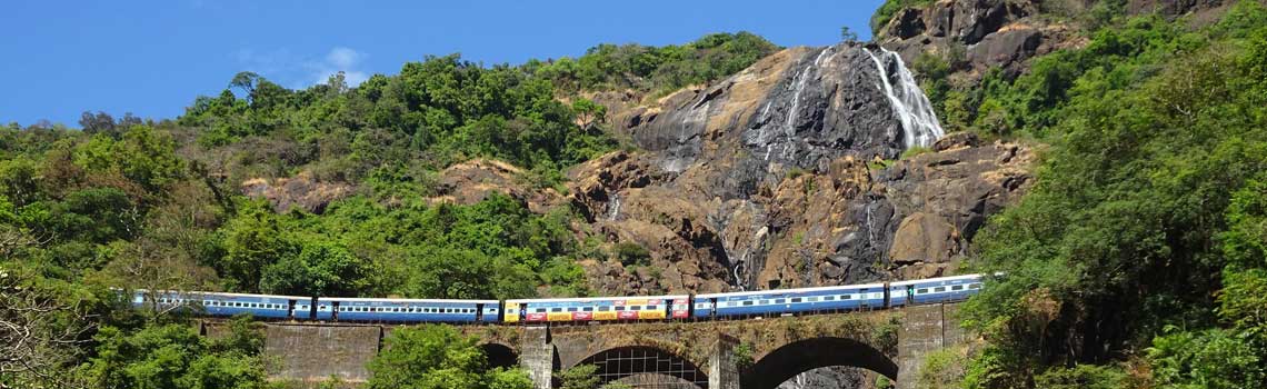 Dudhsagar waterfalls