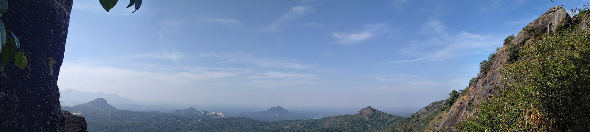 Edakkal cave top vIew