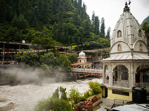 Hot water spring