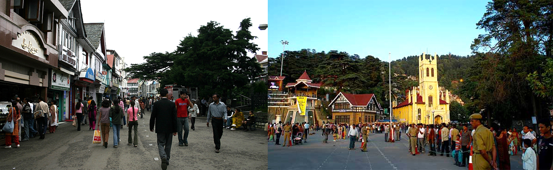 Mall Road Shimla