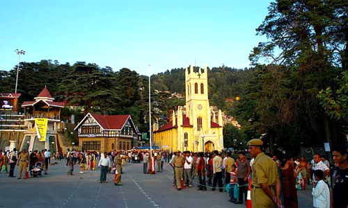 Mall Road Shimla