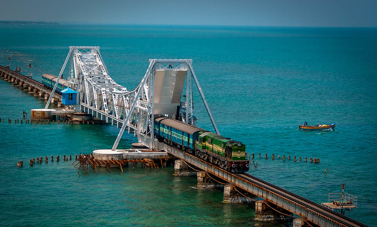 Pamban bridge