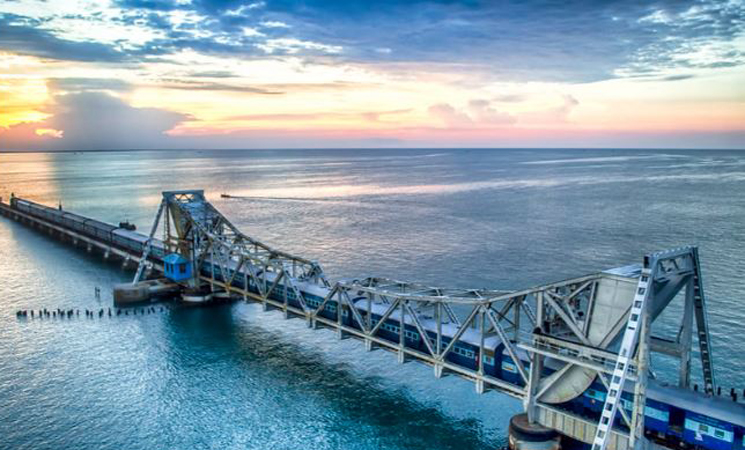 Pamban bridge