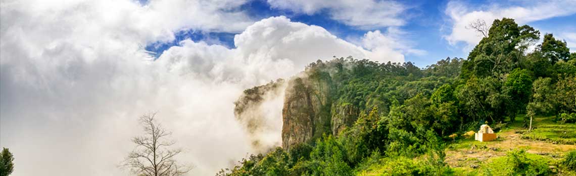 Pillar rocks in kodaikanal