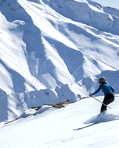 Powder Skiing in Gulmarg 