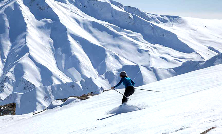 Powder Sking in Gulmarg