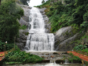 Silver cascade falls