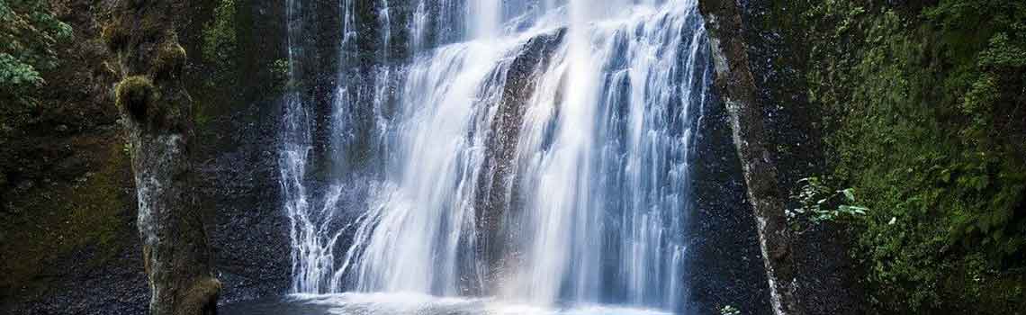 Silver cascade falls