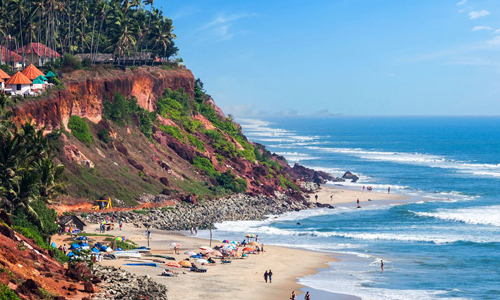 Varkala Cliff